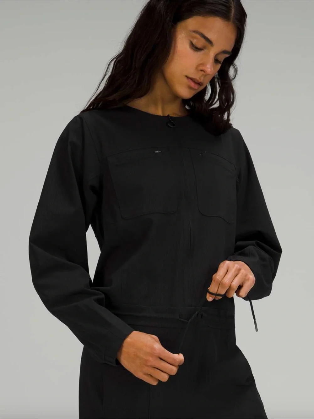 Lululemon Ventlight Zippered Jumpsuit Black